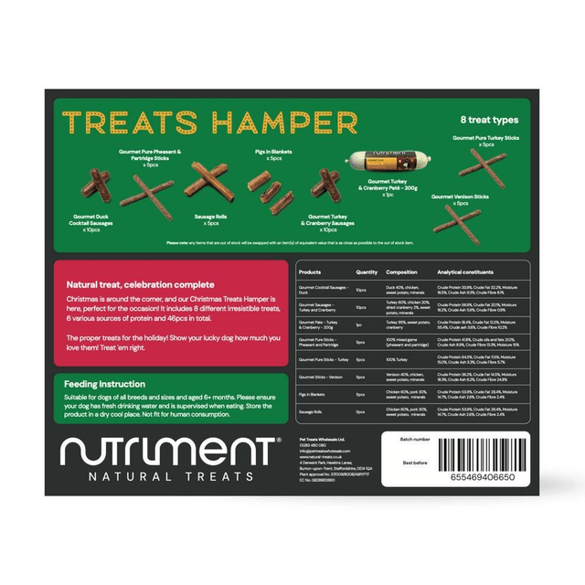 Christmas Dog Treats Hamper