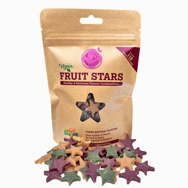 Training Treats - 100g Vegan Fruit Stars