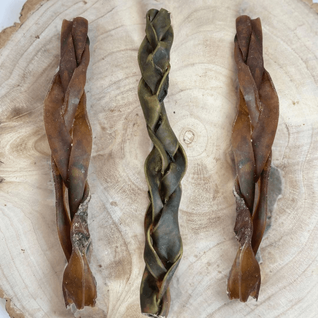30cm Braided Camel Skin